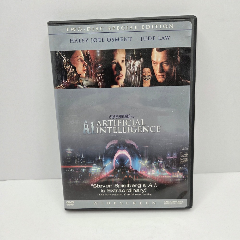 A.I. Artificial Intelligence DVD 2-Disc Special Edition Spielberg Sci-Fi